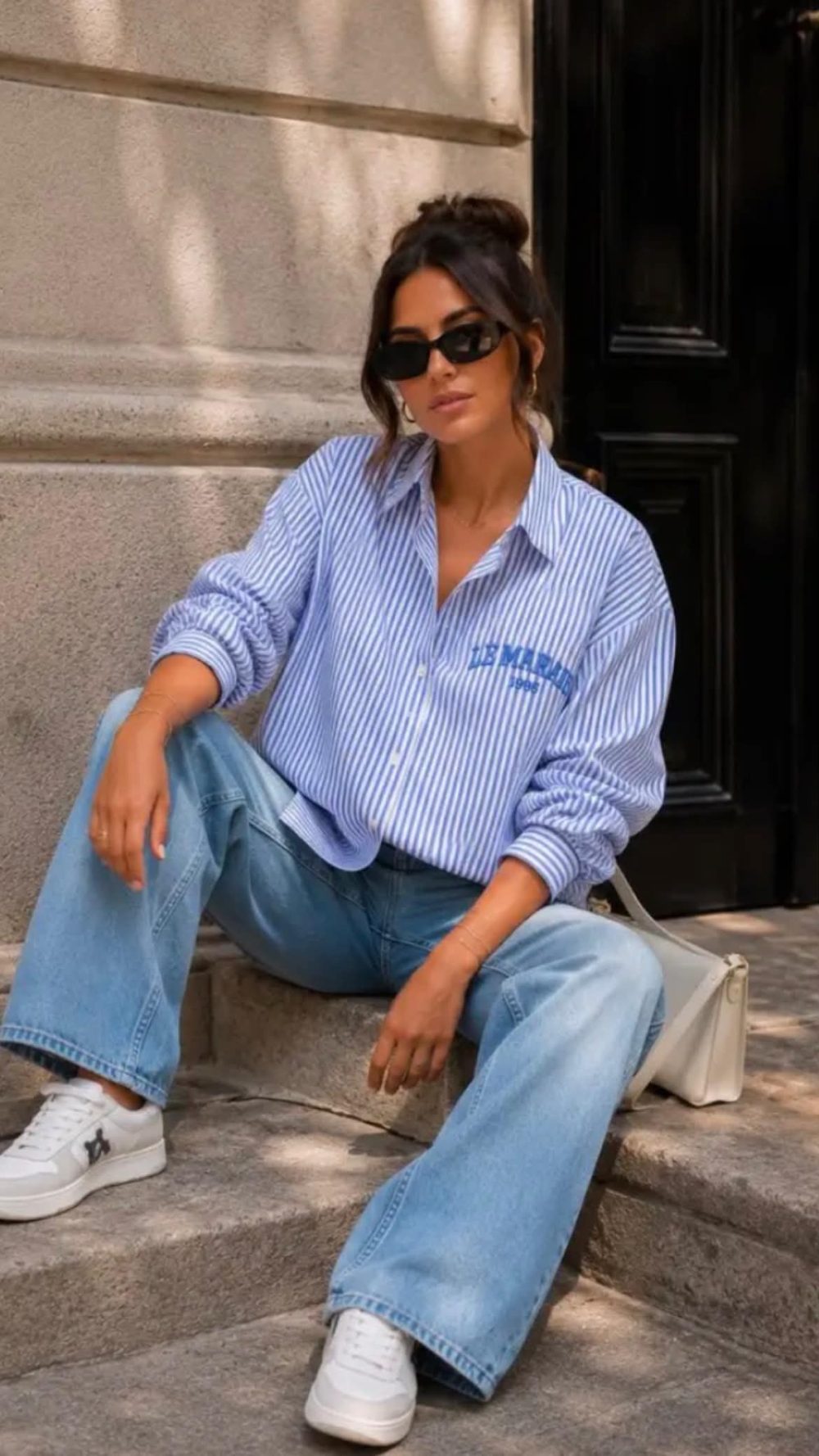 Blue Striped Shirt